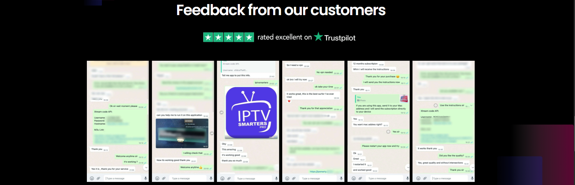 Customer WhatsApp Feedback